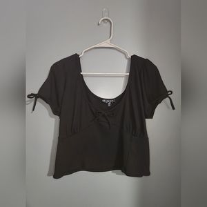 Noir Pls Sweeten The Deal Crop Top